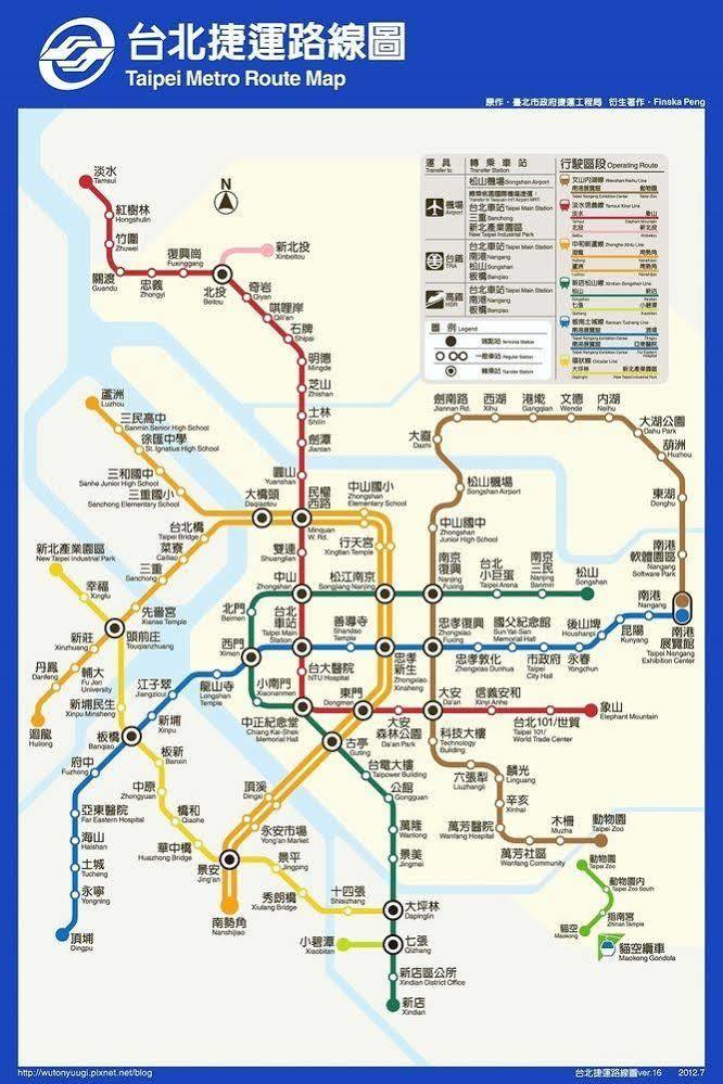Gawa Hotel Taipei Bagian luar foto
